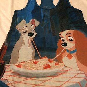 Disney Lady & the Tramp Hot Topic Women’s Tank Top